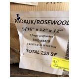 PADAUK / ROSEWOOD - 225 SQFT