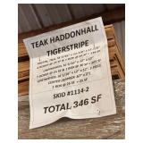 TEAK HADDONHALL TIGERSTRIPE - 346 sqft