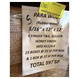 PARA WOOD (RUBBERWOOD)