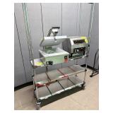 Metal Storage Rack on Wheels