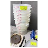 12 Qt. Plastic Food Storage Containers