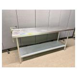 Stainless Steel Table with Undershelf