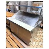 Steel Prep Table Model SCLM2-E-E
