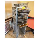 Commercial Bakery Rack with Sheet Pans