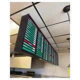 Vintage Restaurant Menu Board Display Set