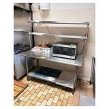 Stainless Steel Prep Table with Shelves