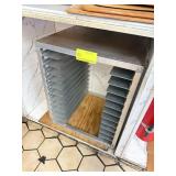 Aluminum Sheet Pan Rack Half Size