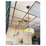 Geometric Hanging Lights