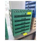 Green Plastic Racks Dish Racks