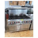 American Range 60" Gas Range with 8 Burners