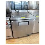 True TWT-27-HC Stainless 1-Door Refrigerator