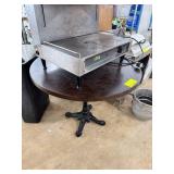 SINGLE VINTAGE BASE ROUND TABLE