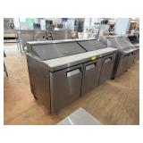 Atosa SS 3 Door Bain Marie Refrigerator
