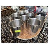 Stainless steel ice bucket