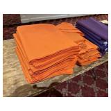 ORANGE LINEN - TABLE CLOTH / NAPKINS