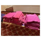 PINK LINEN - TABLE CLOTH / NAPKINS