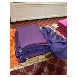 PURPLE LINEN - TABLE CLOTH / NAPKINS