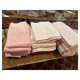 LIGHT PINK LINEN - TABLE CLOTH / NAPKINS