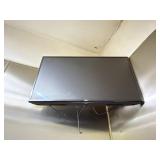 Flat screen television with wall mount