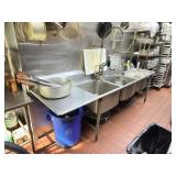 SS 3 Compartment Sink