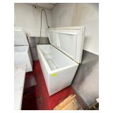 White chest freezer