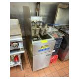 Anets Model SLG50 Commercial Gas Fryer
