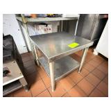 Stainless Steel Work Table with Shelf