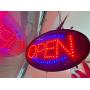 LED Open Sign Oval Shape