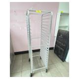 PR20-3K Aluminum Rolling Pan Rack