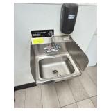 Ecolab Stainless Steel Hand Wash Sink