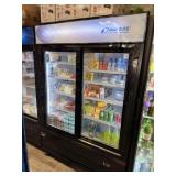 DUKERS 2 SLIDING GLASS DOOR REFRIGERATOR - MODEL