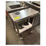Vevor Stainless Steel Work Table with Caster