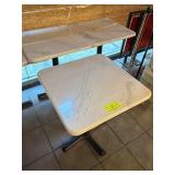 Single Base Square Table