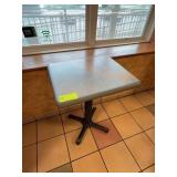 Square Laminate Top Restaurant Table