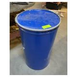 Purex Blue Plastic Drum Storage Barrel