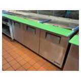 True TSSU-72-30M-B-ST Refrigerated Prep Table