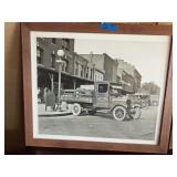 Framed Black and White City Photos