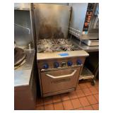 Bakers Pride 4-Burner Gas Range with Oven