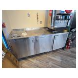 SS 3 Door Service Cabinet