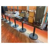 Single Base Wooden Tables