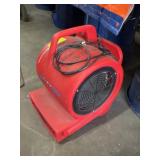 Crusader Red Air Mover Fan