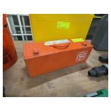 Kern Orange Metal Storage Case