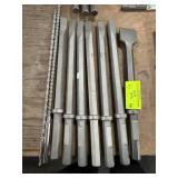 Hex Shank Chisels and Drill Bits