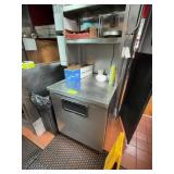 Stainless Steel Undercounter Refrigerator