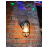 Industrial Cage Wall Sconce Light