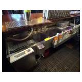Commercial Bar Sink With Triple Compartments