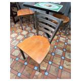 METAL BASE CHAIRS