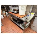 SS TABLE W MANUAL CAN OPENER
