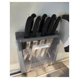 Wall-Mounted Knife Block Set