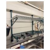 Wall-Mounted Wire Kitchen Shelving Units